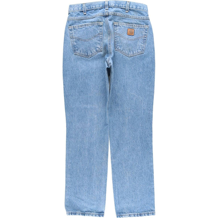 Carhartt Traditional Fit Tapered Denim Pants, Men's, Size W32 cotton Blue type light blue Vintage Second Hand