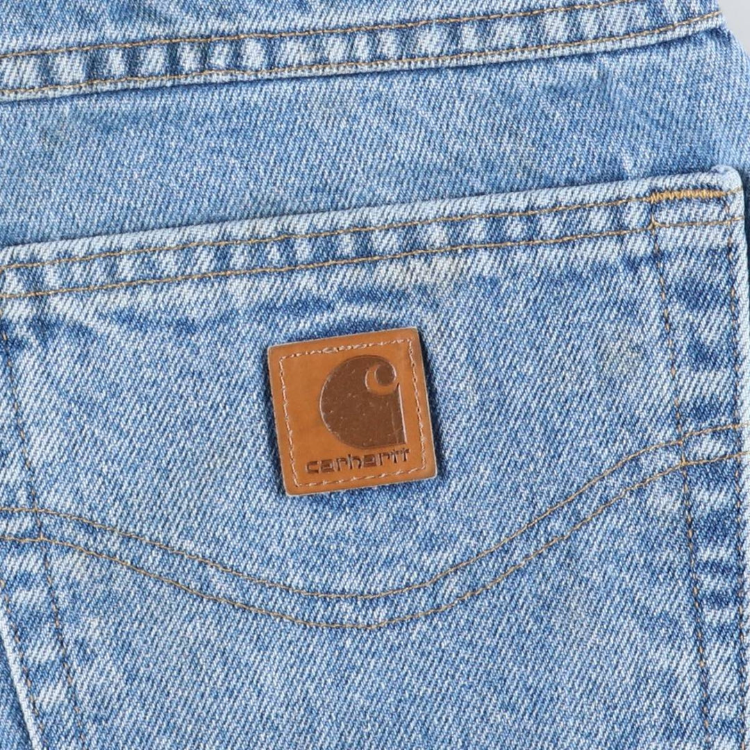 Carhartt Traditional Fit Tapered Denim Pants, Men's, Size W32 cotton Blue type light blue Vintage Second Hand