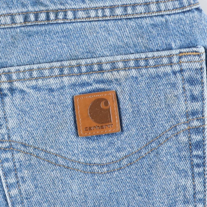 Carhartt Traditional Fit Tapered Denim Pants, Men's, Size W32 cotton Blue type light blue Vintage Second Hand