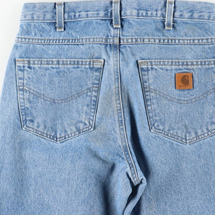 Carhartt Traditional Fit Tapered Denim Pants, Men's, Size W32 cotton Blue type light blue Vintage Second Hand