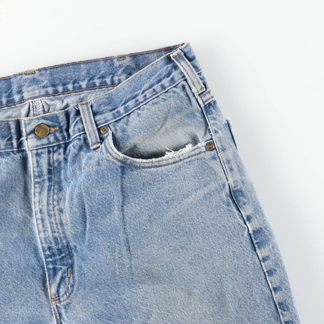 Carhartt Tapered Denim Pants for Men, W35 equivalent unclear blue type Vintage Second Hand