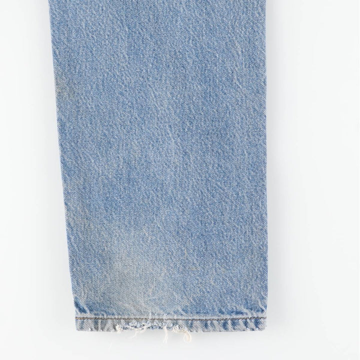 Carhartt Tapered Denim Pants for Men, W35 equivalent unclear blue type Vintage Second Hand