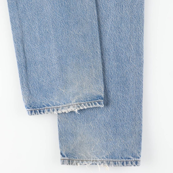 Carhartt Tapered Denim Pants for Men, W35 equivalent unclear blue type Vintage Second Hand