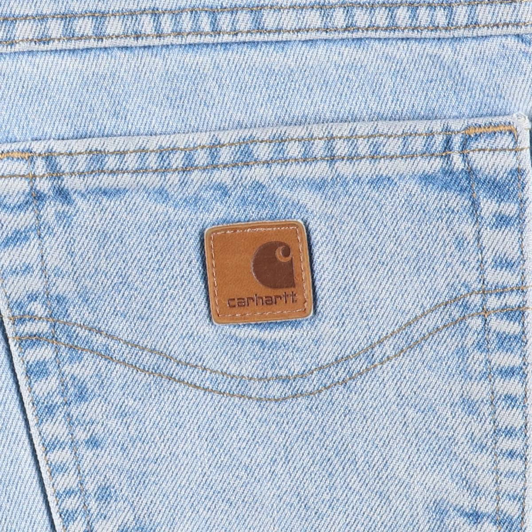 Carhartt Relaxed Fit Tapered Denim Pants for Men, W36 cotton blue type Vintage Second Hand