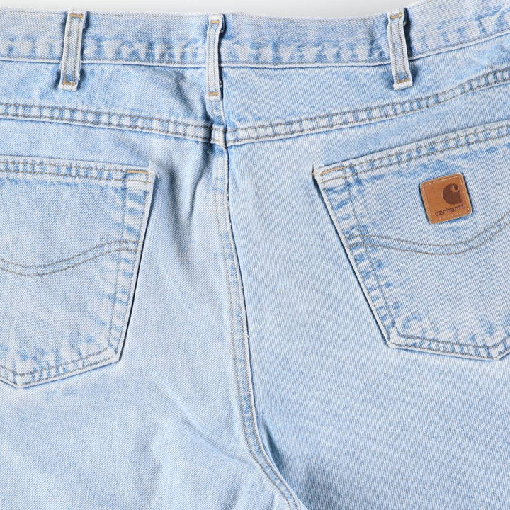 Carhartt Relaxed Fit Tapered Denim Pants for Men, W36 cotton blue type Vintage Second Hand