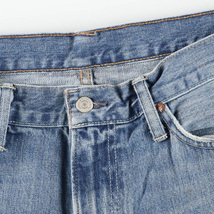 Ralph Lauren POLO RALPH LAUREN men's tapered denim pants, size W34 cotton blue type Vintage Second Hand