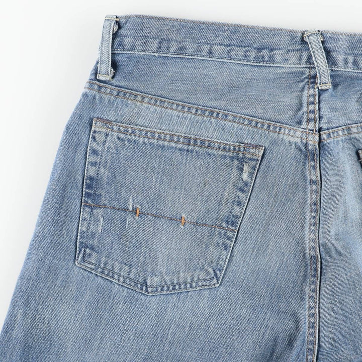 Ralph Lauren POLO RALPH LAUREN men's tapered denim pants, size W34 cotton blue type Vintage Second Hand