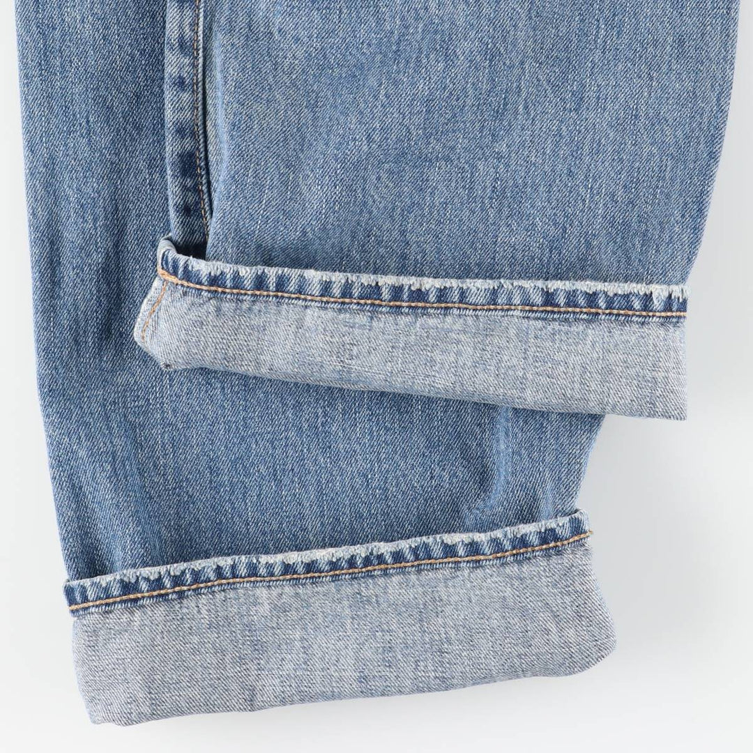 Ralph Lauren POLO RALPH LAUREN men's tapered denim pants, size W34 cotton blue type Vintage Second Hand