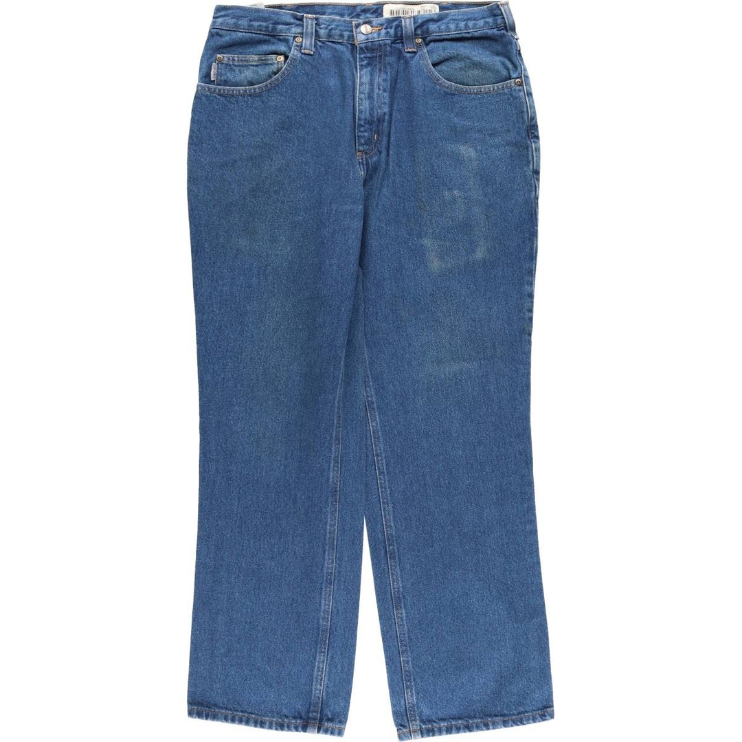 Carhartt Relaxed Fit Tapered Denim Pants for Men, W34 equivalent cotton blue type Vintage Second Hand