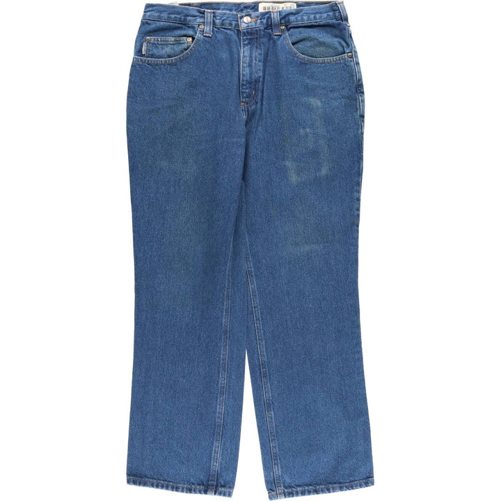 Carhartt Relaxed Fit Tapered Denim Pants for Men, W34 equivalent cotton blue type Vintage Second Hand