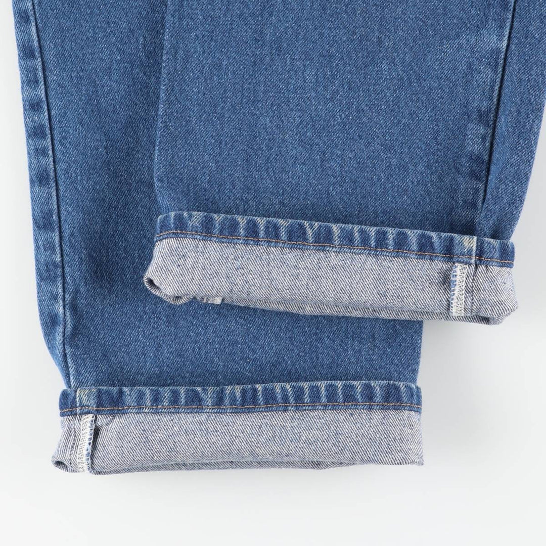 Carhartt Relaxed Fit Tapered Denim Pants for Men, W34 equivalent cotton blue type Vintage Second Hand
