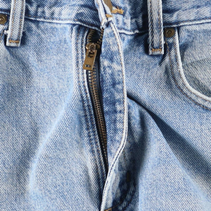 Carhartt Relaxed Fit Tapered Denim Pants for Men, W34 equivalent cotton blue type Vintage Second Hand