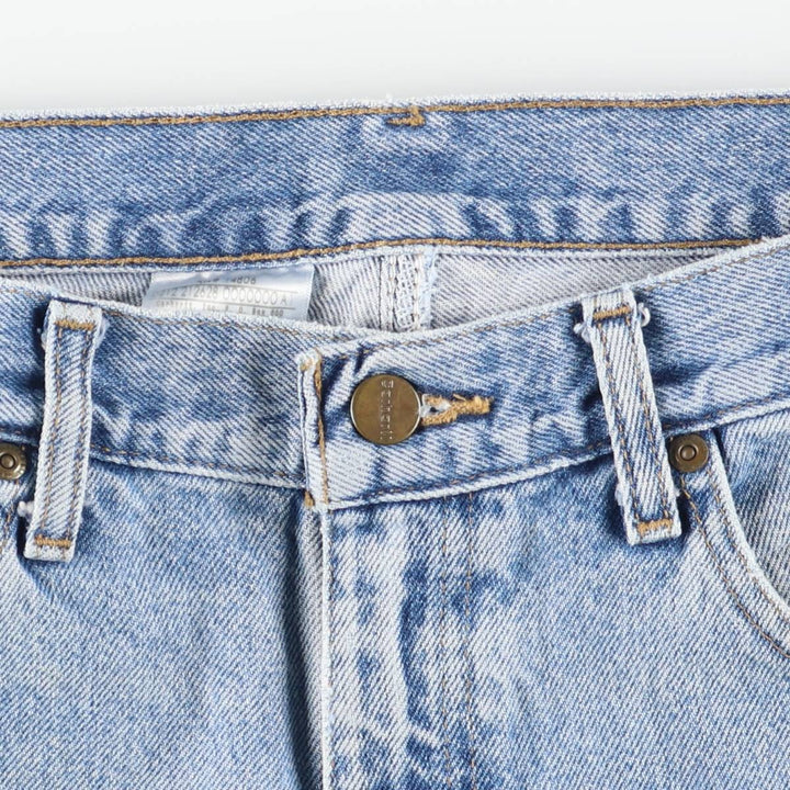 Carhartt Relaxed Fit Tapered Denim Pants for Men, W34 equivalent cotton blue type Vintage Second Hand