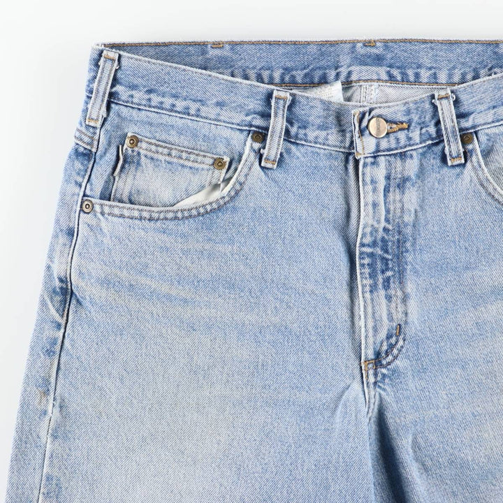 Carhartt Relaxed Fit Tapered Denim Pants for Men, W34 equivalent cotton blue type Vintage Second Hand