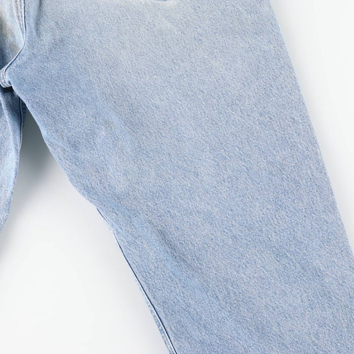 Carhartt Relaxed Fit Tapered Denim Pants for Men, W34 equivalent cotton blue type Vintage Second Hand