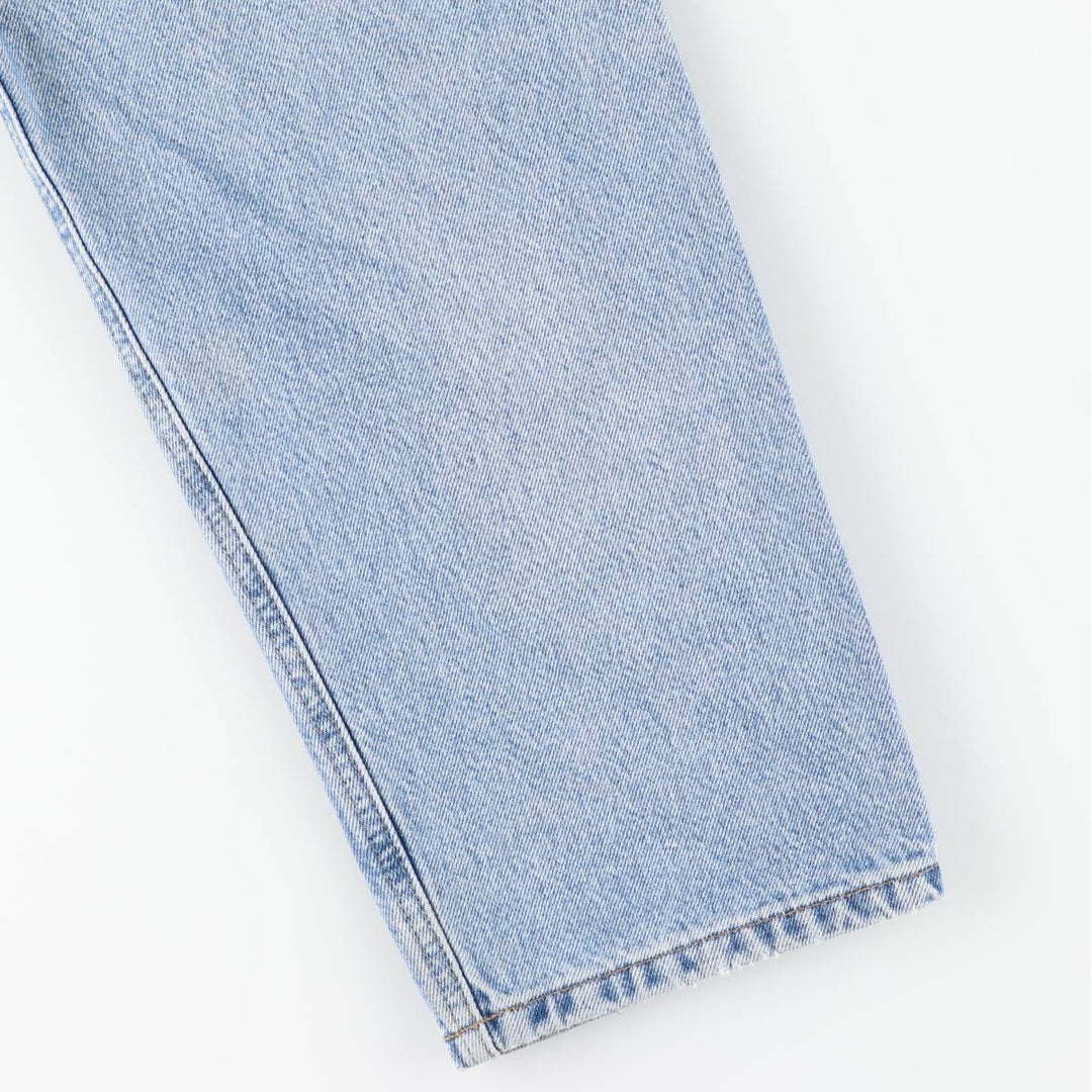 Carhartt Relaxed Fit Tapered Denim Pants for Men, W34 equivalent cotton blue type Vintage Second Hand