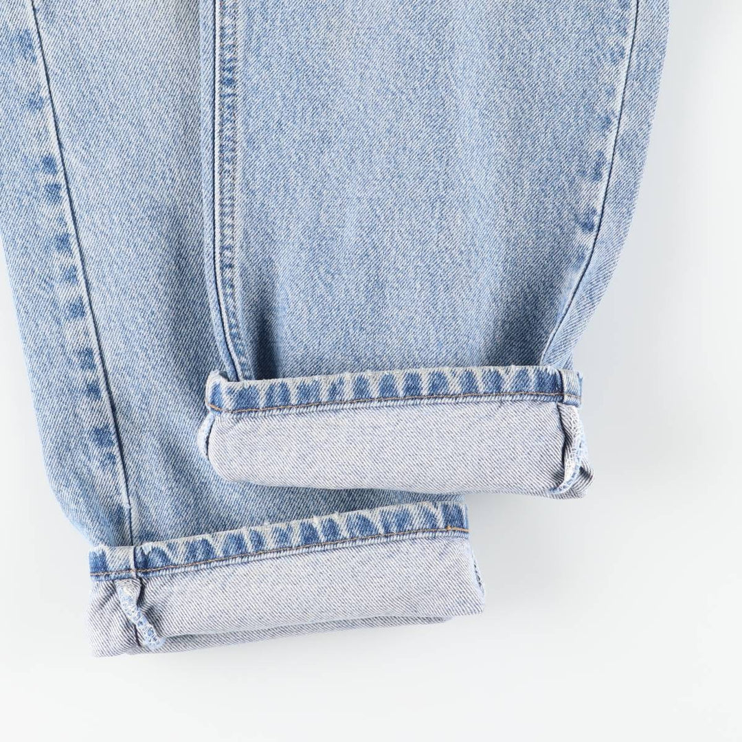 Carhartt Relaxed Fit Tapered Denim Pants for Men, W34 equivalent cotton blue type Vintage Second Hand