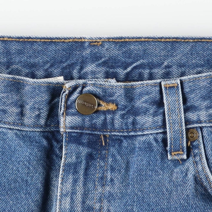 Carhartt Relaxed Fit Tapered Denim Pants for Men, W36 cotton blue type Vintage Second Hand