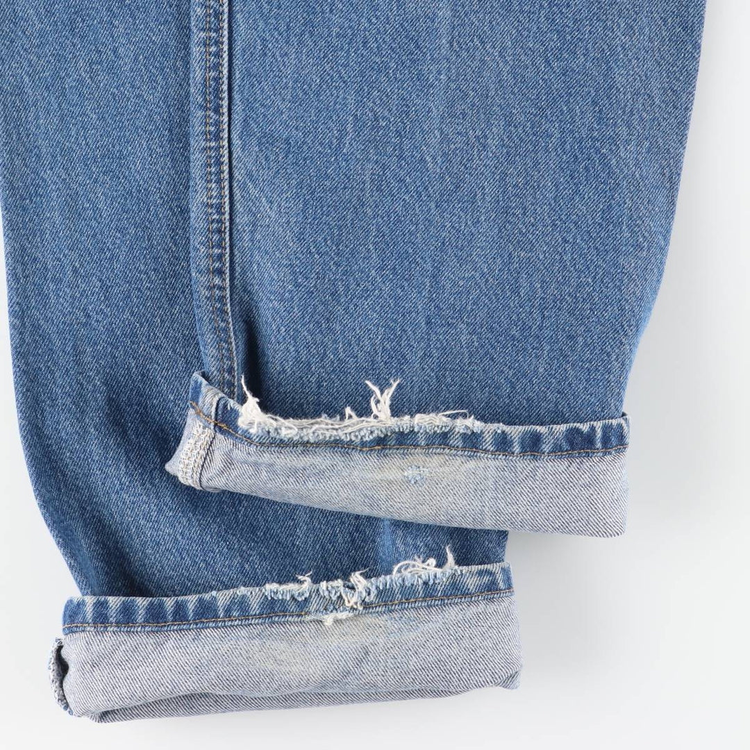Carhartt Relaxed Fit Tapered Denim Pants for Men, W36 cotton blue type Vintage Second Hand