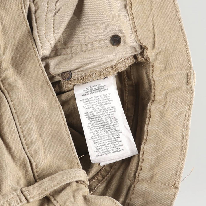 Ralph Lauren Polo RALPH LAUREN Men's Tapered Denim Pants, Size W37 cotton Beige type Vintage Second Hand