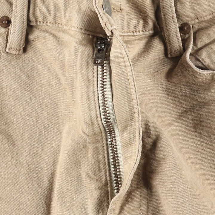 Ralph Lauren Polo RALPH LAUREN Men's Tapered Denim Pants, Size W37 cotton Beige type Vintage Second Hand