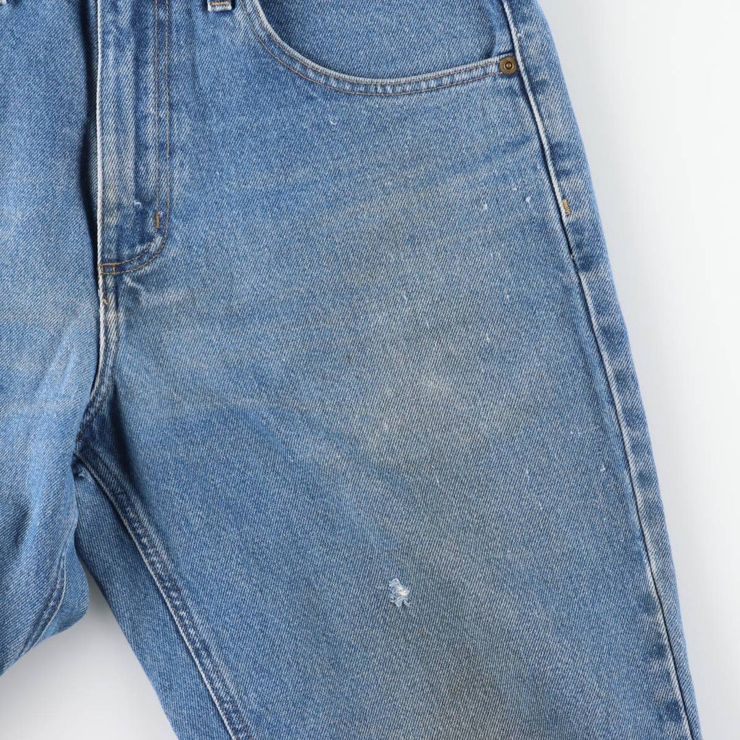 Carhartt Tapered Denim Pants for Men, W34 equivalent cotton blue type Vintage Second Hand