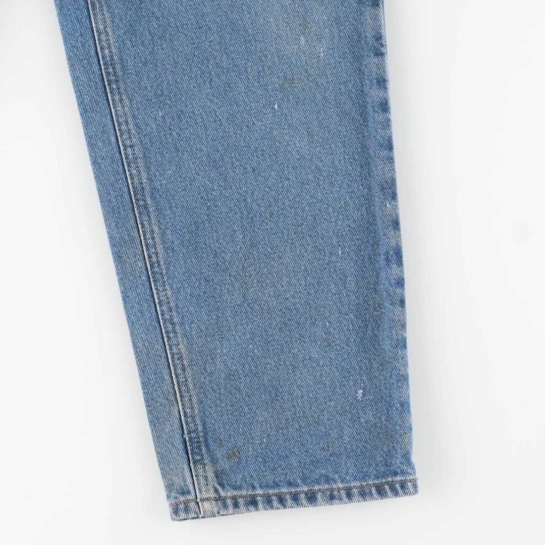 Carhartt Tapered Denim Pants for Men, W34 equivalent cotton blue type Vintage Second Hand