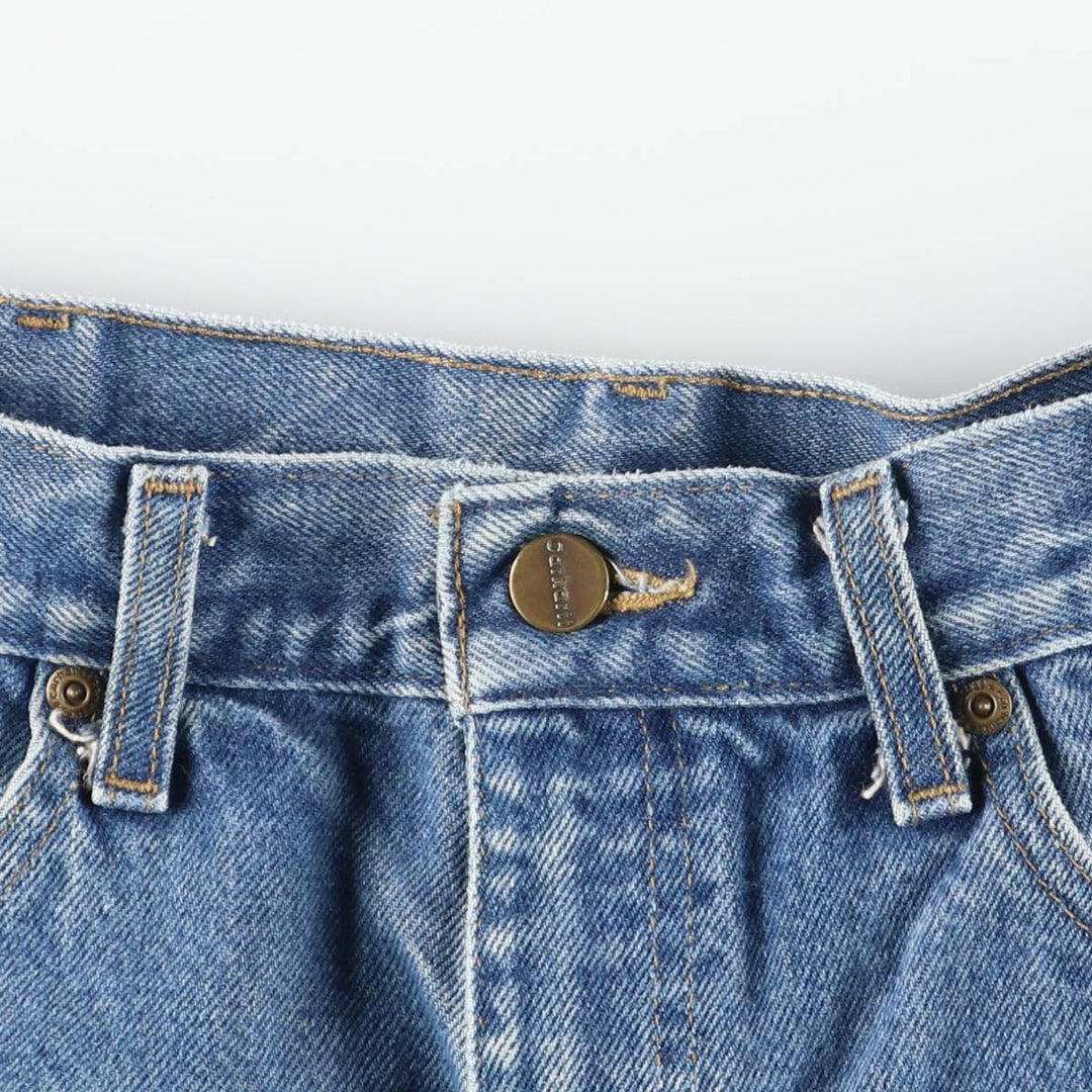 Carhartt Tapered Denim Pants for Men, W33 equivalent cotton blue type Vintage Second Hand