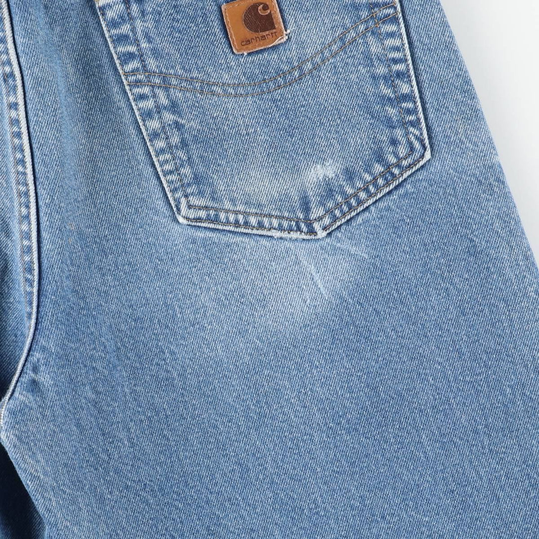 Carhartt Tapered Denim Pants for Men, W33 equivalent cotton blue type Vintage Second Hand