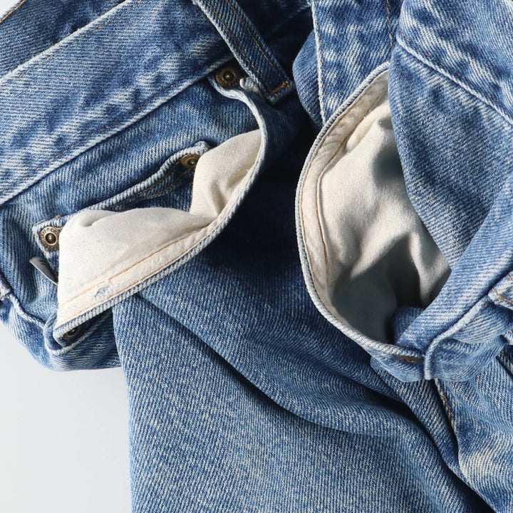 Carhartt Tapered Denim Pants for Men, W33 equivalent cotton blue type Vintage Second Hand