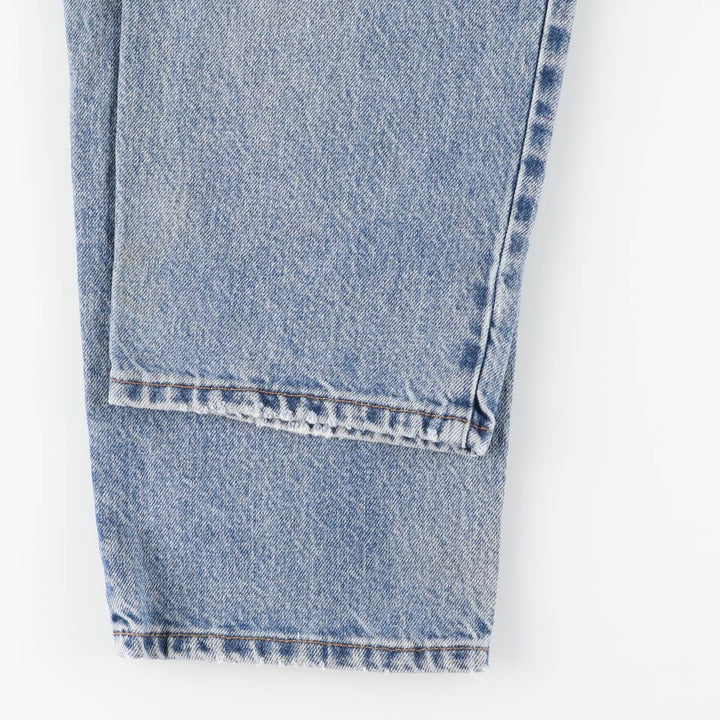 90s-00'S Vintage Calvin Klein Jeans Tapered Denim Pants, Made in USA, Men's Size 34 cotton blue type Vintage Second Hand