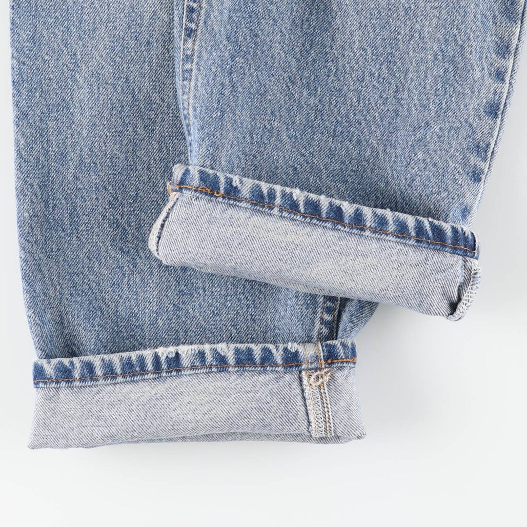 90s-00'S Vintage Calvin Klein Jeans Tapered Denim Pants, Made in USA, Men's Size 34 cotton blue type Vintage Second Hand