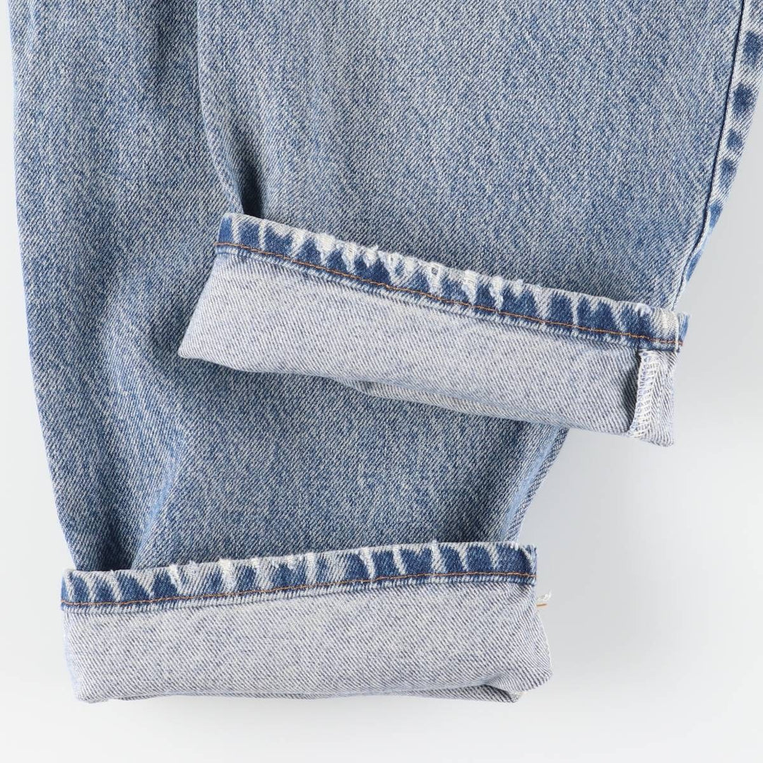 90s-00'S Vintage Calvin Klein Jeans Tapered Denim Pants, Made in USA, Men's Size 34 cotton blue type Vintage Second Hand