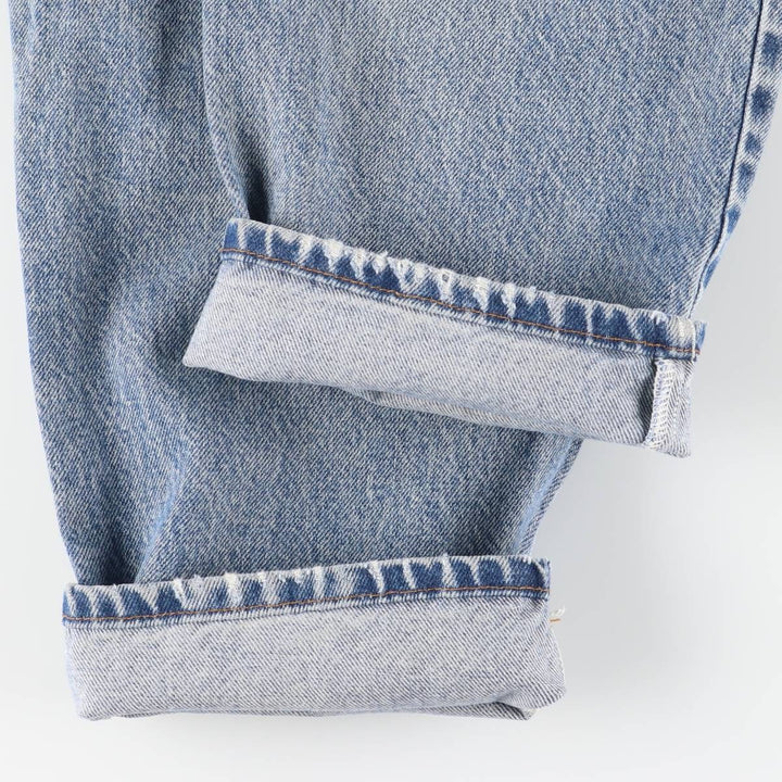 90s-00'S Vintage Calvin Klein Jeans Tapered Denim Pants, Made in USA, Men's Size 34 cotton blue type Vintage Second Hand