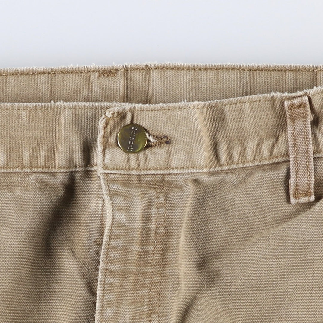 Carhartt Original Dungaree Fit Duck Painter Pants, Men's, W36 equivalent cotton Beige type Vintage Second Hand