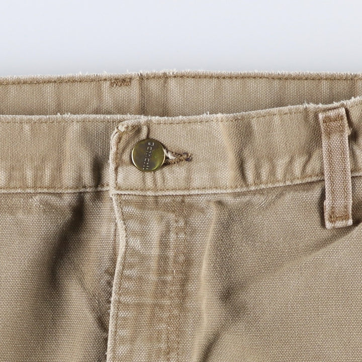 Carhartt Original Dungaree Fit Duck Painter Pants, Men's, W36 equivalent cotton Beige type Vintage Second Hand