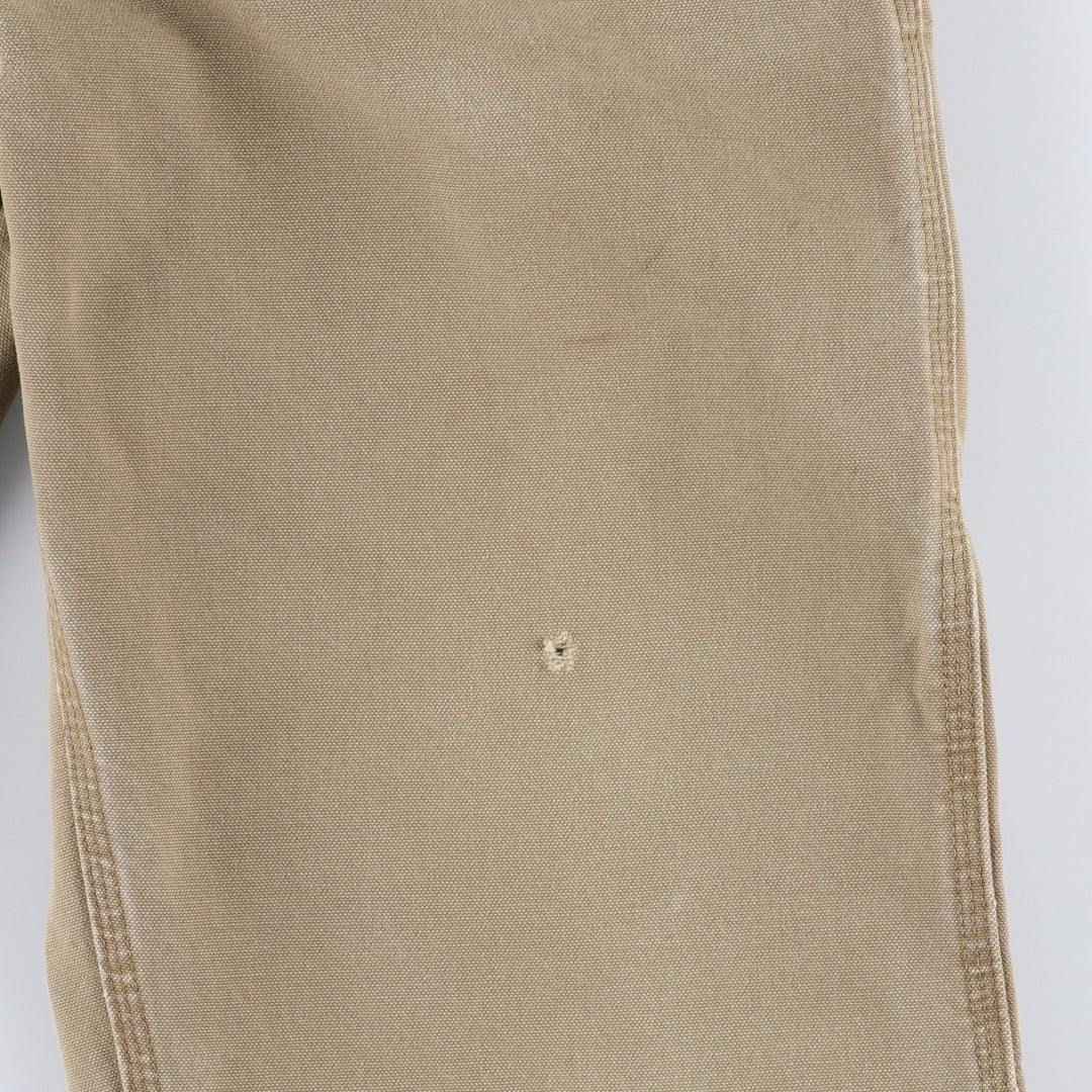 Carhartt Original Dungaree Fit Duck Painter Pants, Men's, W36 equivalent cotton Beige type Vintage Second Hand