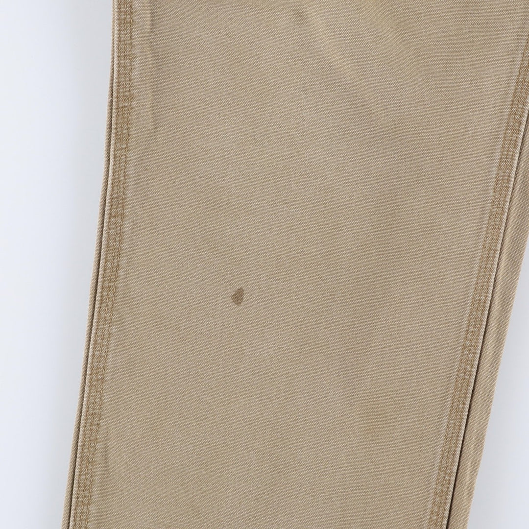 Carhartt Original Dungaree Fit Duck Painter Pants, Men's, W36 equivalent cotton Beige type Vintage Second Hand