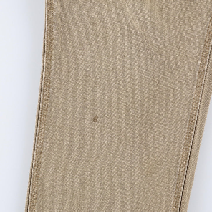 Carhartt Original Dungaree Fit Duck Painter Pants, Men's, W36 equivalent cotton Beige type Vintage Second Hand