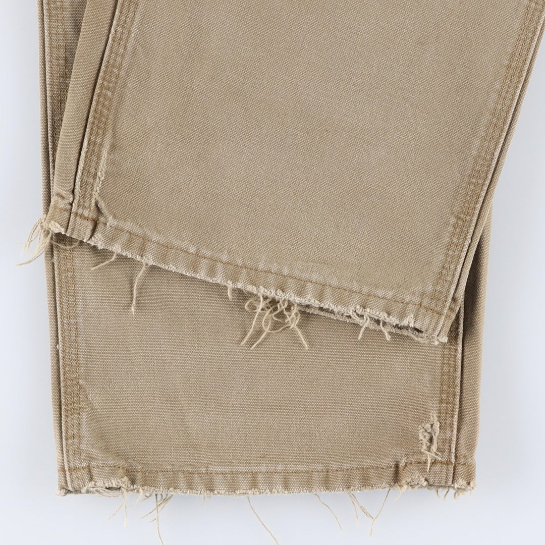 Carhartt Original Dungaree Fit Duck Painter Pants, Men's, W36 equivalent cotton Beige type Vintage Second Hand