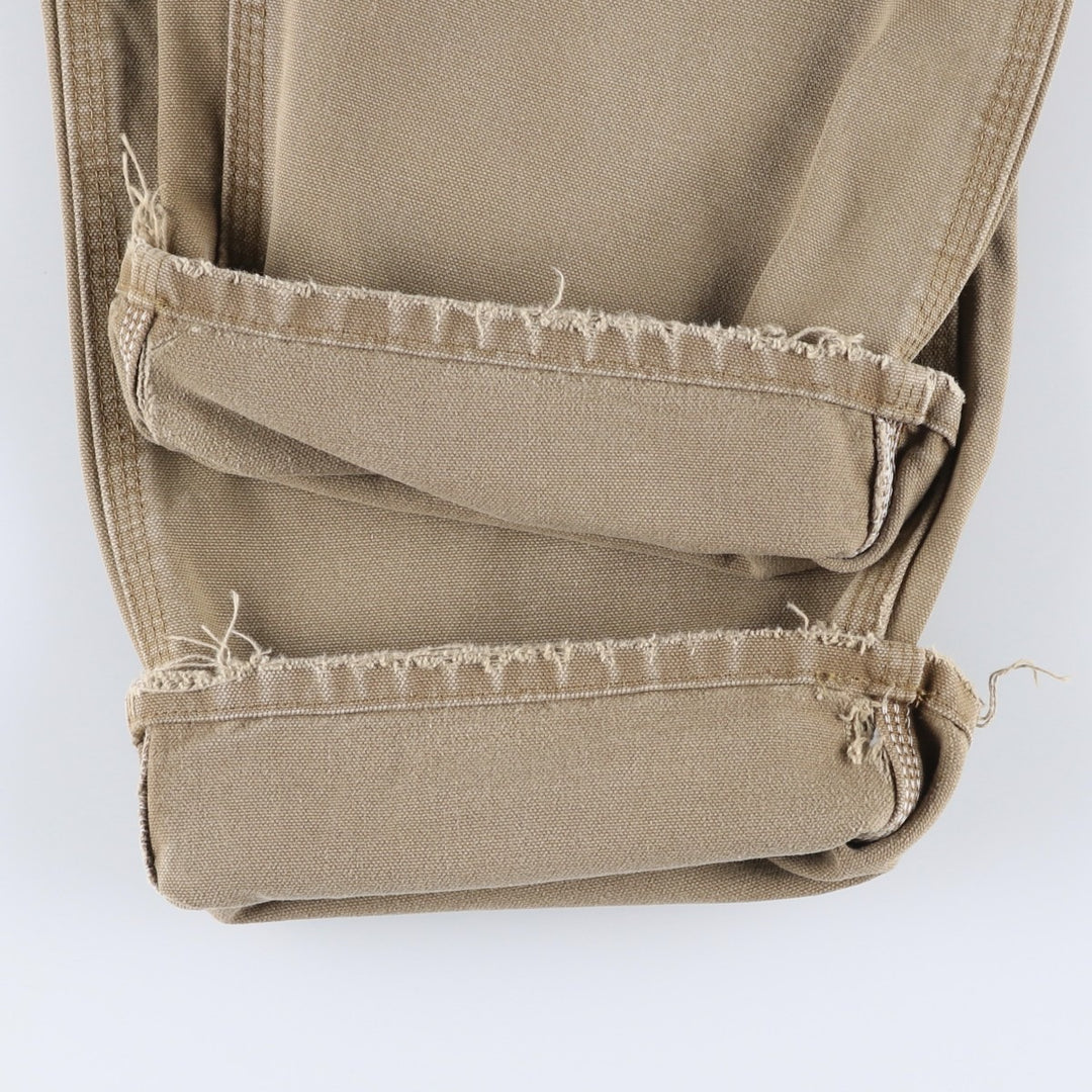 Carhartt Original Dungaree Fit Duck Painter Pants, Men's, W36 equivalent cotton Beige type Vintage Second Hand