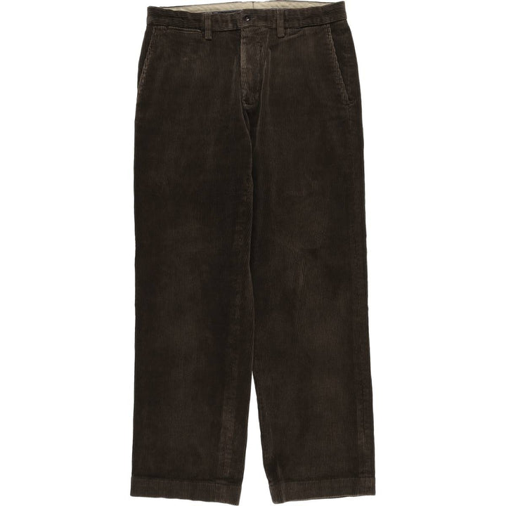 Ralph Lauren POLO by Ralph Lauren PRESTON PANT, men's corduroy pants, size W31. cotton chocolate Vintage Second Hand