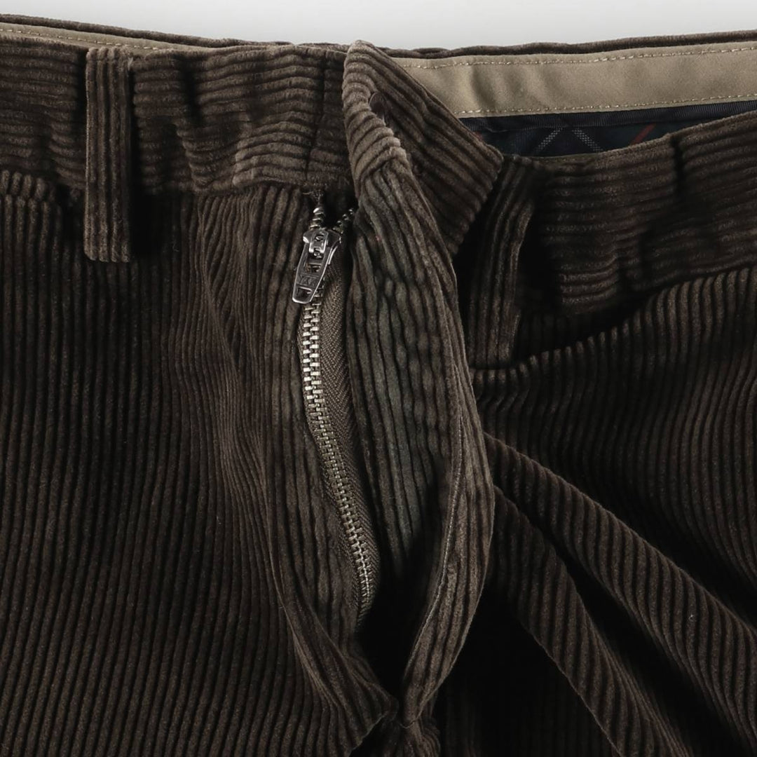 Ralph Lauren POLO by Ralph Lauren PRESTON PANT, men's corduroy pants, size W31. cotton chocolate Vintage Second Hand