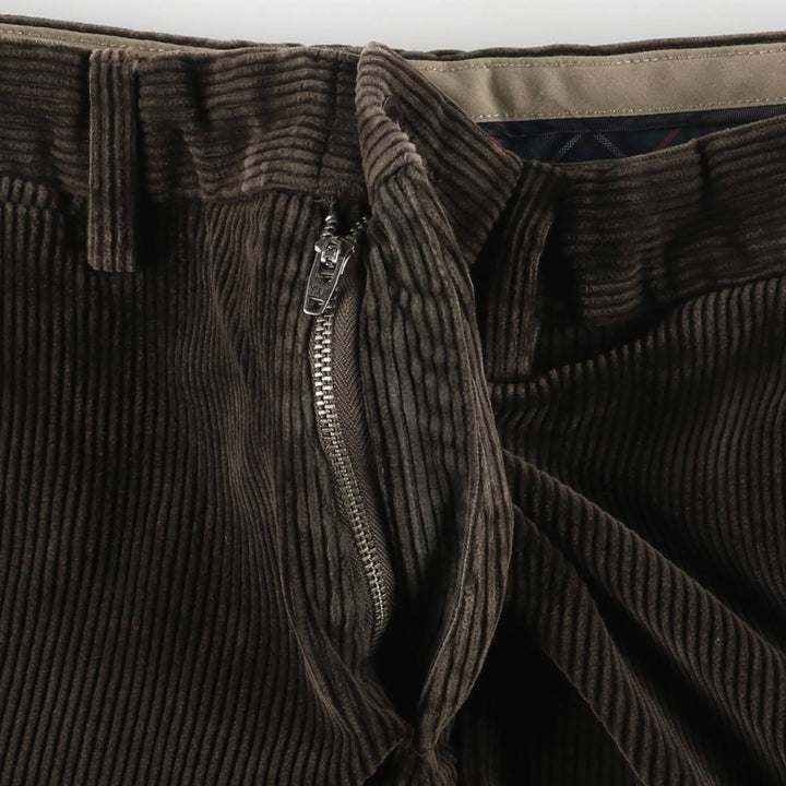 Ralph Lauren POLO by Ralph Lauren PRESTON PANT, men's corduroy pants, size W31. cotton chocolate Vintage Second Hand