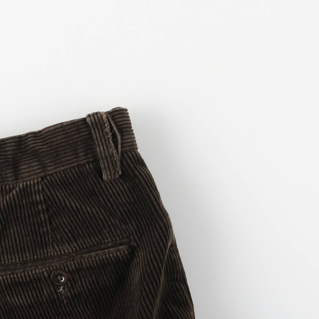 Ralph Lauren POLO by Ralph Lauren PRESTON PANT, men's corduroy pants, size W31. cotton chocolate Vintage Second Hand