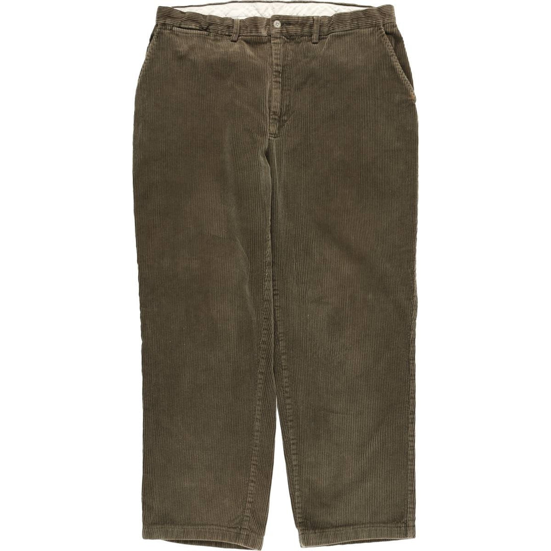 Ralph Lauren POLO by Ralph Lauren Corduroy Pants Men's W35 cotton Khaki type brown Vintage Second Hand