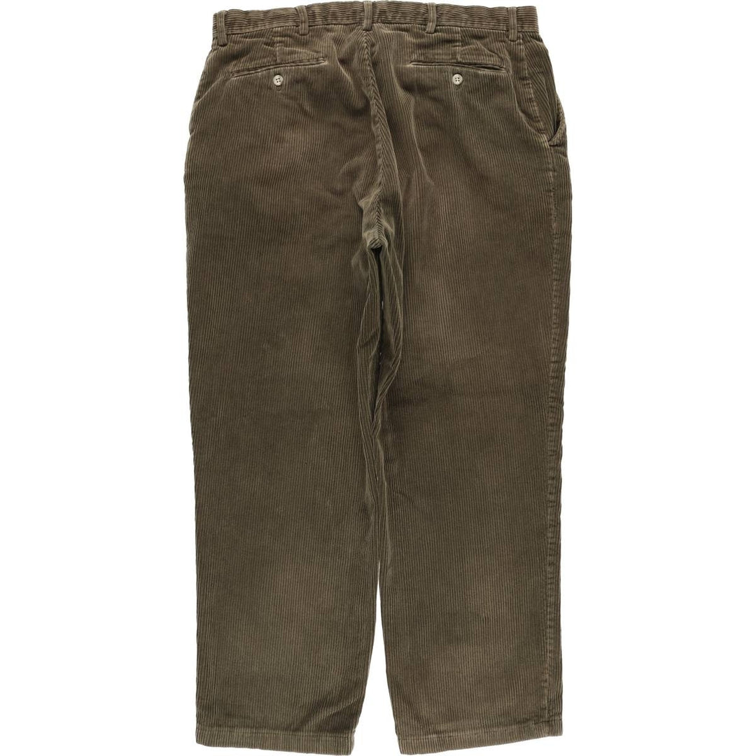 Ralph Lauren POLO by Ralph Lauren Corduroy Pants Men's W35 cotton Khaki type brown Vintage Second Hand