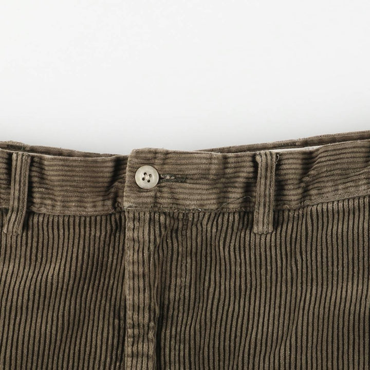 Ralph Lauren POLO by Ralph Lauren Corduroy Pants Men's W35 cotton Khaki type brown Vintage Second Hand