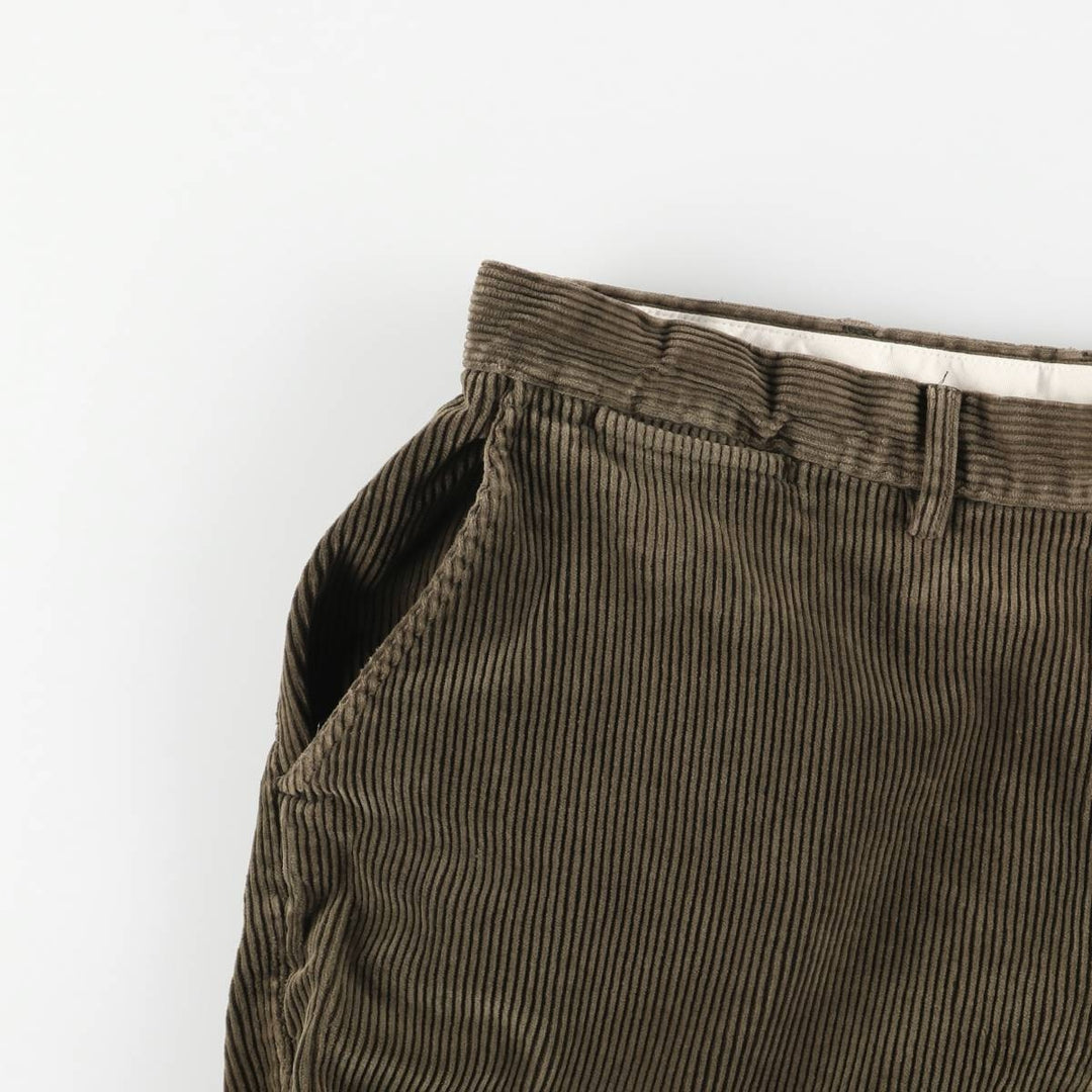 Ralph Lauren POLO by Ralph Lauren Corduroy Pants Men's W35 cotton Khaki type brown Vintage Second Hand