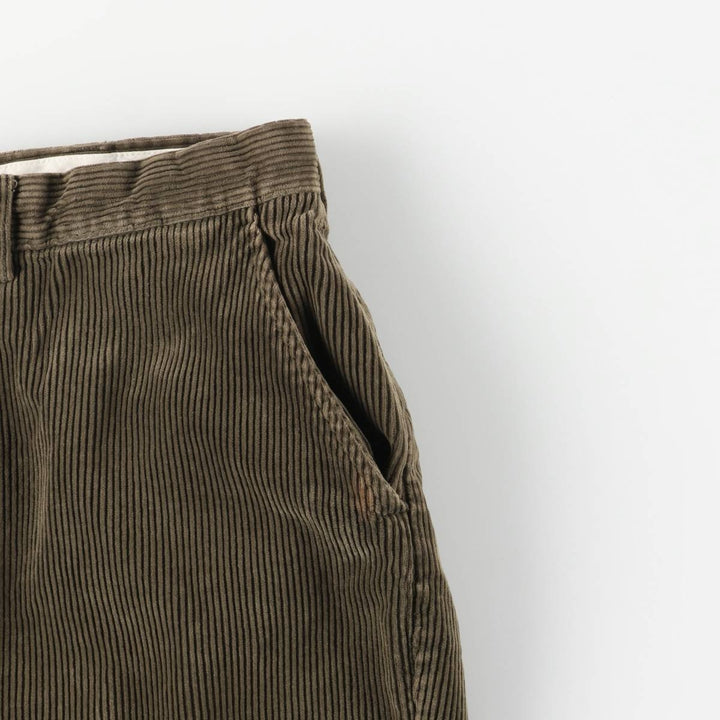 Ralph Lauren POLO by Ralph Lauren Corduroy Pants Men's W35 cotton Khaki type brown Vintage Second Hand